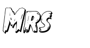 Mrs. Monster 3D Italic Italic.ttf