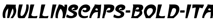 MullinsCaps Bold Italic.ttf