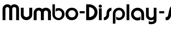 Mumbo Display SSi Regular.ttf