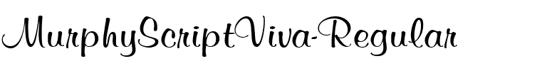 MurphyScriptViva Regular.ttf