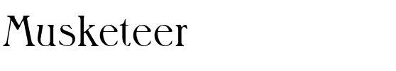 Musketeer Regular.ttf