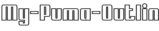 My Puma Outlined Regular.ttf