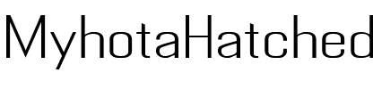 MyhotaHatched Regular.ttf