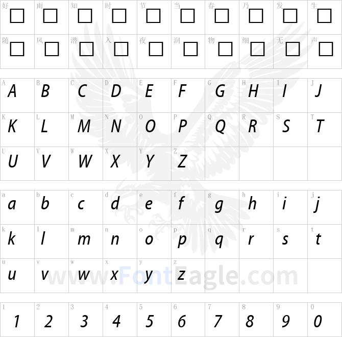 Myriad-Condensed-Web-Italic