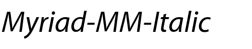 Myriad MM Regular.ttf