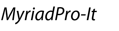 Myriad Pro Italic.ttf
