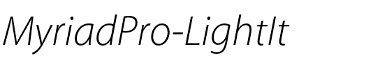 Myriad Pro Light Italic.ttf