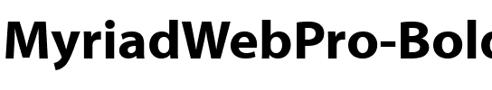 Myriad Web Pro Bold.ttf
