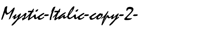 Mystic Italic.ttf