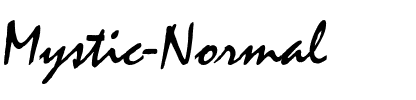 Mystic Normal.ttf