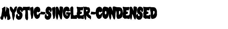 Mystic Singler Condensed Condensed.ttf