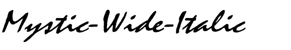 Mystic Wide Italic.ttf