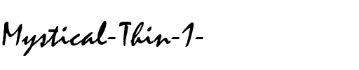 Mystical Thin.ttf