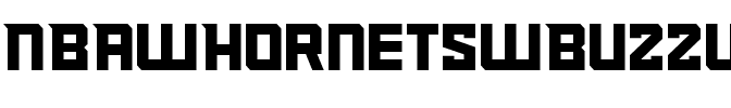 NBA Hornets Buzz City Regular.ttf