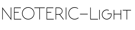 NEOTERIC Light.ttf