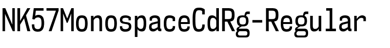 NK57 Monospace Cd Rg Regular.ttf