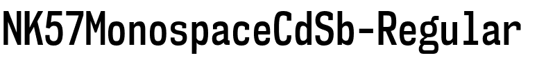 NK57 Monospace Cd Sb Regular.ttf