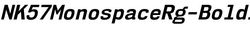 NK57 Monospace Rg Bold Italic.ttf