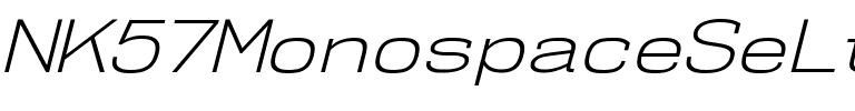 NK57 Monospace Se Lt Italic.ttf