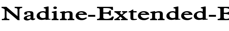 Nadine-Extended Bold.ttf