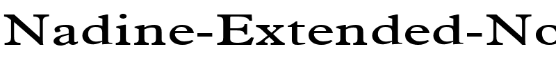 Nadine-Extended Normal.ttf