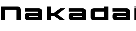 Nakadai Regular.ttf
