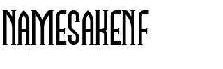 NamesakeNF Regular.ttf