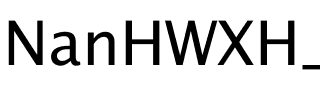 NanHWXH_LG 常规.ttf