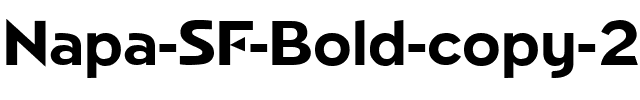 Napa SF Bold.ttf