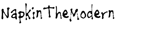NapkinTheModern TheModern.ttf