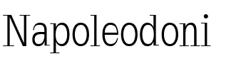 Napoleodoni Regular.ttf