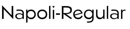 Napoli-Regular Regular.ttf