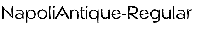 NapoliAntique Regular.ttf