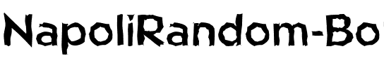 NapoliRandom Bold.ttf