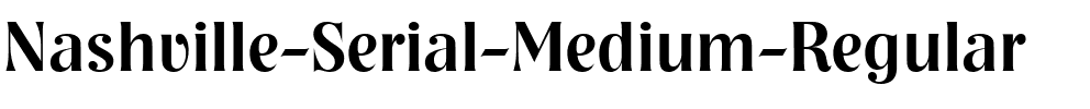 Nashville-Serial-Medium Regular.ttf