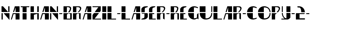 Nathan Brazil Laser Regular.ttf