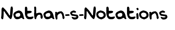 Nathan's Notations Normal.ttf