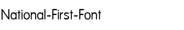 National First Font Normal.ttf