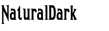 NaturalDark Regular.ttf