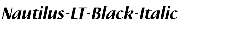 Nautilus LT Medium Bold Italic.ttf