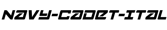 Navy Cadet Italic Italic.ttf