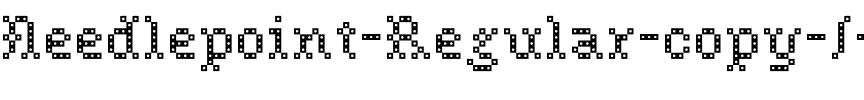 Needlepoint Regular.ttf