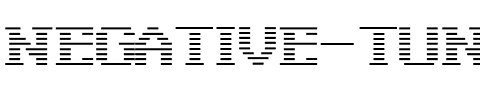 Negative Tuning Regular.ttf