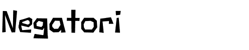 Negatori Regular.ttf