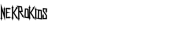 NekroKids NekroKids.ttf
