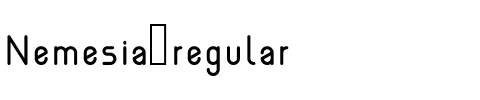 Nemesia regular.ttf