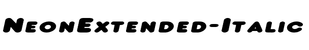 NeonExtended Italic.ttf