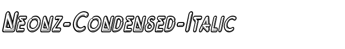 Neonz-Condensed Italic.ttf