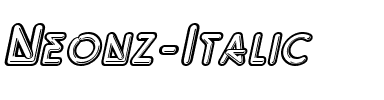 Neonz Italic.ttf