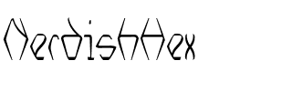 NerdishHex Regular.ttf